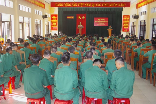 110 chiến sĩ hoàn thành khóa huấn luyện