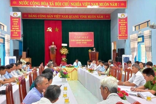 Gặp mặt kỷ niệm 75 năm thành lập Đảng bộ xã Tiên Ngọc