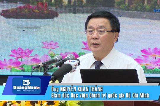 [VIDEO] - Phát biểu của Giám đốc Học viện Chính trị quốc gia Hồ Chí Minh Nguyễn Xuân Thắng tại hội thảo khoa học về đồng chí Võ Chí Công