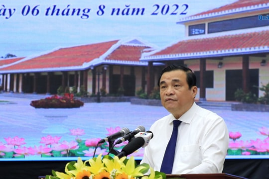 [VIDEO] -  Phát biểu của đồng chí Phan Việt Cường - Bí thư Tỉnh ủy tại hội thảo khoa học về đồng chí Võ Chí Công