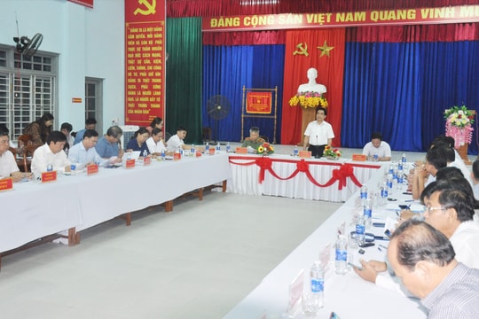 Quế Trung tập trung xây dựng Đảng và hệ thống chính trị thật sự trong sạch, vững mạnh