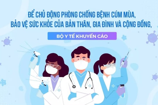 5 khuyến cáo không thể bỏ qua phòng bệnh cúm theo Bộ Y tế
