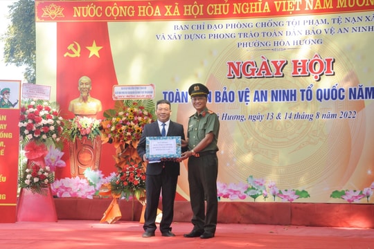 Phường Hòa Hương phát động xây dựng “Phường gương mẫu về an ninh trật tự và văn minh đô thị”