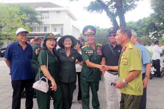 Gặp mặt cựu chiến binh các đơn vị thuộc Tỉnh đội Quảng Nam thời chống Mỹ
