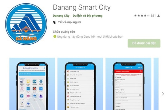 Nhiều tính năng, tiện ích mới trên ứng dụng Danang Smart City