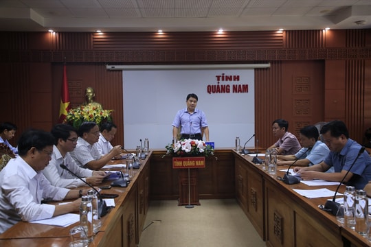 Xem xét bổ sung chức năng, nhiệm vụ, thành lập tổ chức bên trong của Trung tâm Phát triển quỹ đất thị xã Điện Bàn