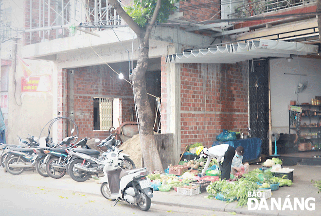 Công trình xây dựng 576 Hoàng Diệu xây lấn đất công cộng?