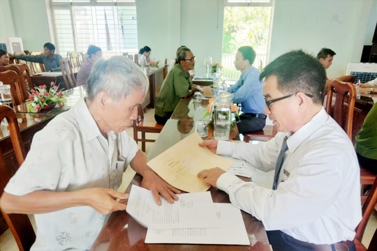 Trợ giúp pháp lý cho người dân