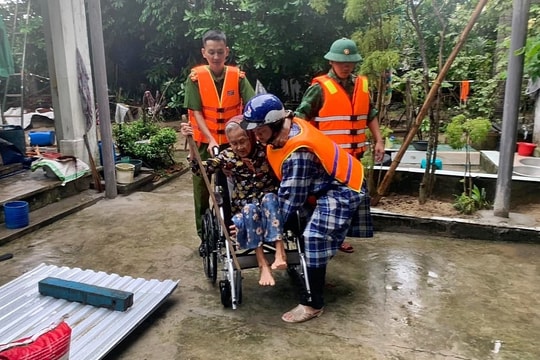 Sơ tán toàn bộ người dân ốc đảo Long Thạnh Tây vào đất liền tránh bão