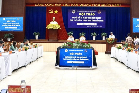 Triển khai khảo sát phục vụ xây dựng khung kiến trúc ICT phát triển đô thị thông minh tỉnh Quảng Nam