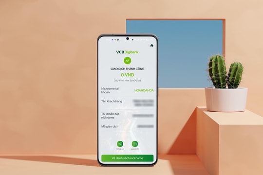 Cách đặt nickname cho tài khoản ngân hàng Vietcombank miễn phí