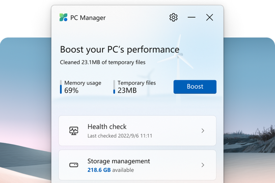Microsoft phát triển phần mềm tối ưu cho hệ điều hành Windows