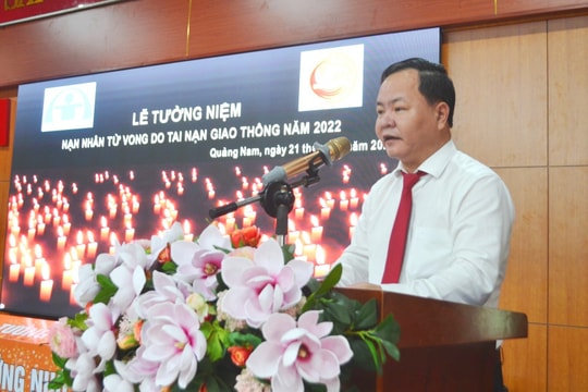Lễ tưởng niệm nạn nhân tử vong do tai nạn giao thông năm 2022