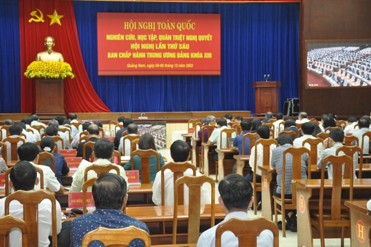 Học tập, quán triệt Nghị quyết Hội nghị Trung ương 6 (khóa XIII)