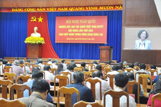 Tiếp tục đổi mới phương thức lãnh đạo, cầm quyền của Đảng