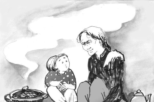 Mùa đông nhớ căn bếp của ngoại