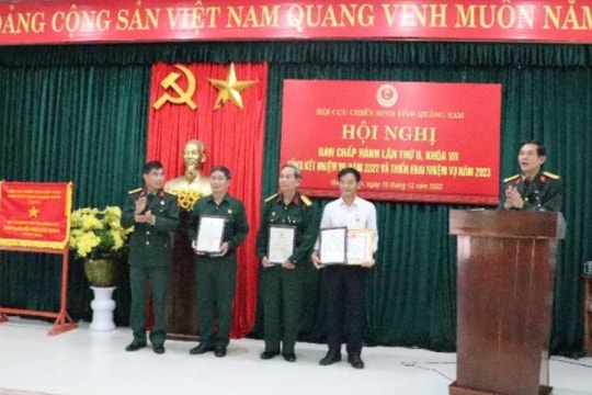Hội Cựu chiến binh Quảng Nam giảm 160 hộ hội viên nghèo năm 2022