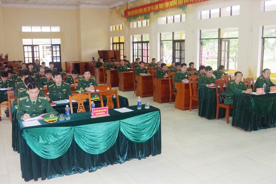 Bộ đội Biên phòng Quảng Nam bế mạc lớp tập huấn cán bộ tiểu đội trưởng