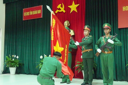 Tiễn quân nhân hoàn thành nghĩa vụ quân sự trở về địa phương