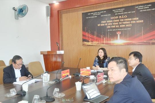 Phát động Cuộc thi chính luận về bảo vệ nền tảng tư tưởng của Đảng lần thứ ba