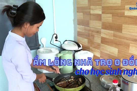 [VIDEO] - Ấm lòng nhà trọ không đồng cho học sinh nghèo