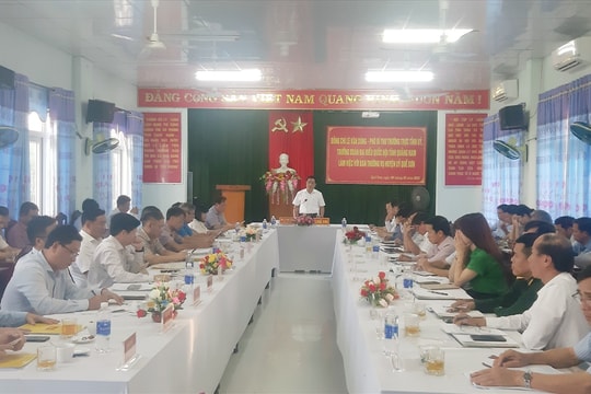 Quế Sơn phải tập trung cao cho công tác xây dựng, chỉnh đốn Đảng và hiệu quả thực thi công vụ