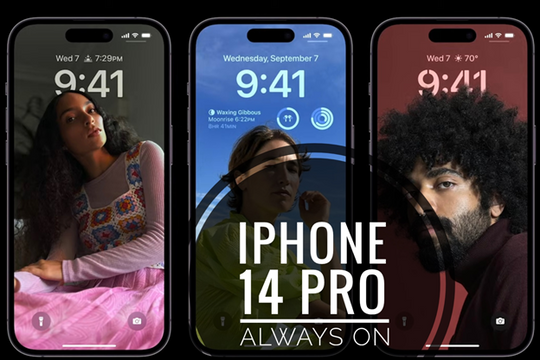 Khám phá Always on Display chỉ có trên iPhone 14 Pro/Pro Max
