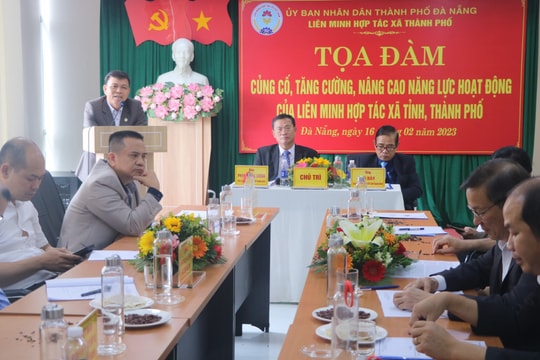 Nâng cao năng lực hoạt động của liên minh hợp tác xã tỉnh, thành phố