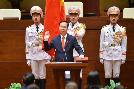 [VIDEO] - Tân Chủ tịch nước Võ Văn Thưởng tuyên thệ nhậm chức