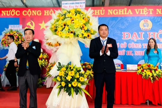 Công đoàn Công ty TNHH MTV Sedo Vinako tổ chức đại hội lần thứ III