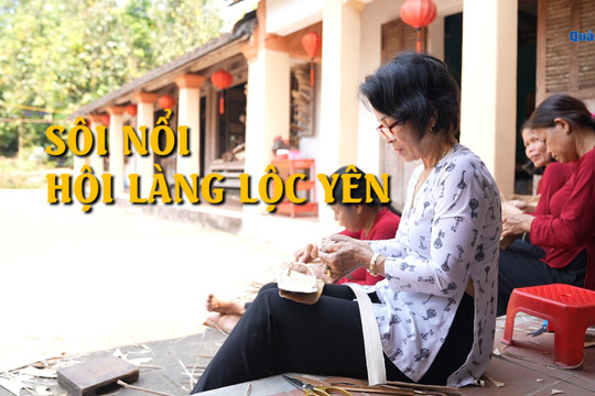 [VIDEO] - Sôi nổi hội làng Lộc Yên