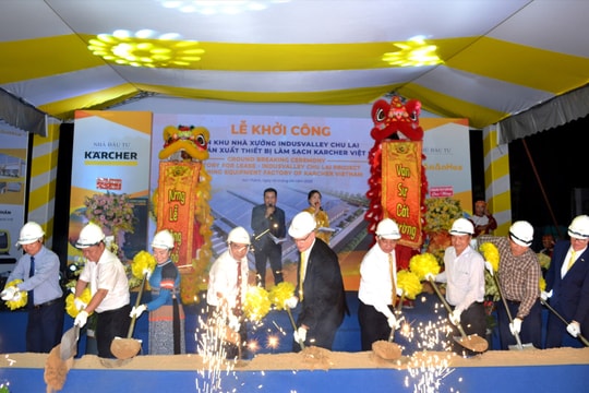 Khởi công Dự án khu nhà xưởng Indusvalley Chu Lai, Nhà máy sản xuất thiết bị làm sạch Karcher Việt Nam