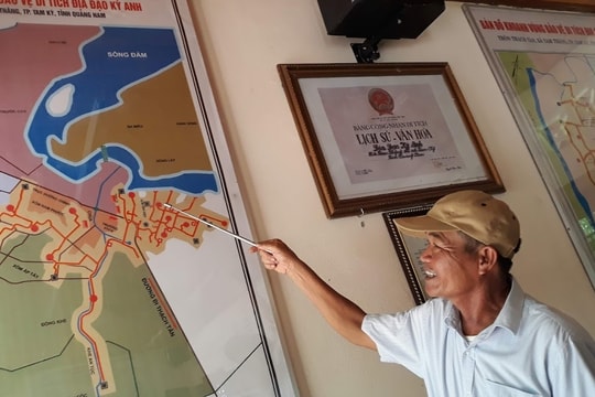 Người thuyết minh ở địa đạo Kỳ Anh