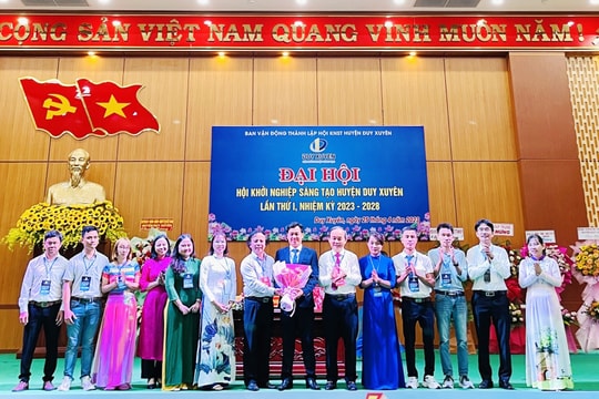 Hội Khởi nghiệp sáng tạo huyện Duy Xuyên tổ chức đại hội lần thứ I