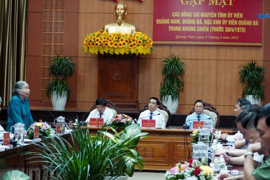 [VIDEO] - Gặp mặt nguyên Tỉnh ủy viên Quảng Nam, Quảng Đà, Đặc khu ủy viên Quảng Đà trong kháng chiến