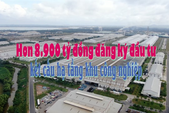 [VIDEO] - Hơn 8.900 tỷ đồng đăng ký đầu tư kết cấu hạ tầng khu công nghiệp