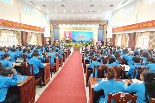 Đại hội Công đoàn thành phố Tam Kỳ lần thứ XII, nhiệm kỳ 2023-2028