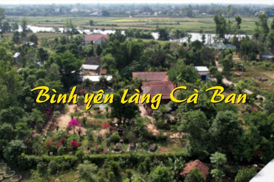 [VIDEO] - Bình yên Cà Ban