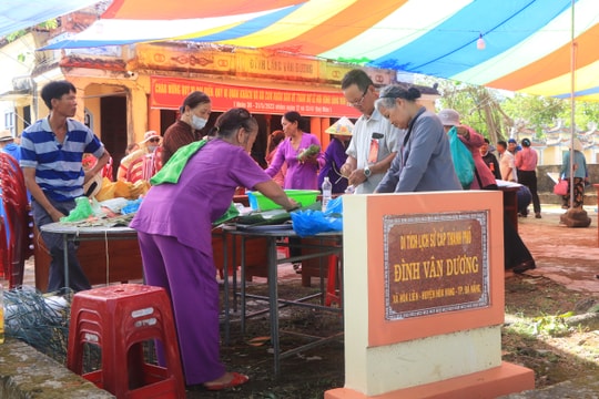 Lan tỏa nét đẹp văn hóa làng Vân Dương