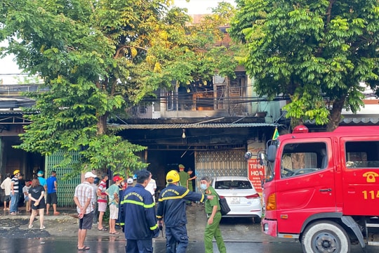 Tam Kỳ: Cháy nhà lúc rạng sáng ở phường An Sơn, hai người tử vong