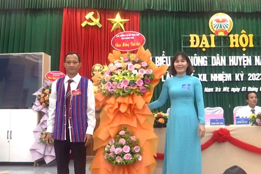 Hội Nông dân huyện Nam Trà My xây dựng 45 mô hình điểm