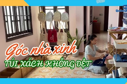 [VIDEO] - Dễ thương túi xách không dệt của Góc nhà Xinh