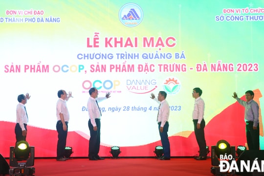 Quảng bá sản phẩm OCOP, đặc trưng của Đà Nẵng tại Công viên Biển Đông