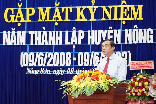 Nông Sơn tiếp tục nâng cao ý chí tự lực tự cường, khát vọng vươn lên