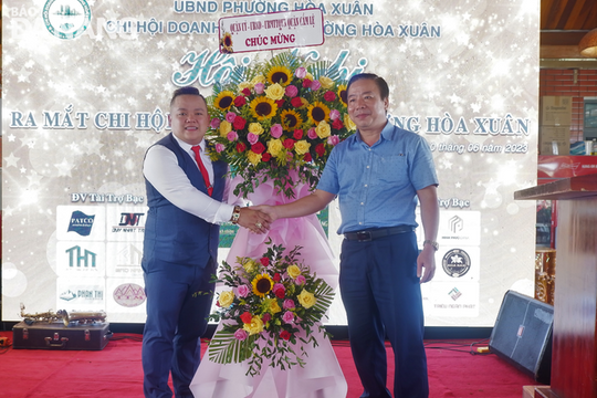 200 doanh nghiệp tham gia vào Chi hội doanh nghiệp phường Hòa Xuân