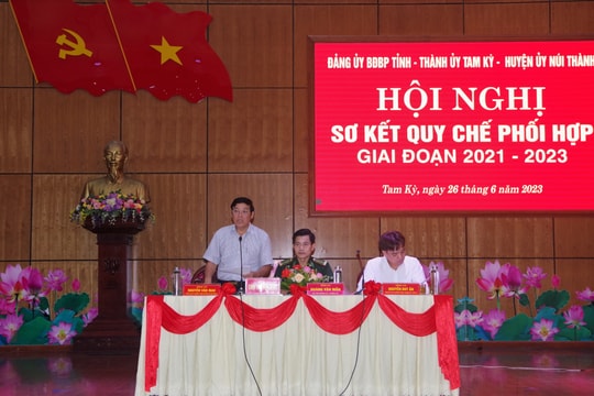 Phối hợp chặt chẽ bảo vệ chủ quyền lãnh thổ, ANCT, TTATXH trên khu vực biên giới biển