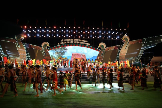 Đông Giang kỷ niệm 60 năm thành lập và 20 năm tái lập huyện