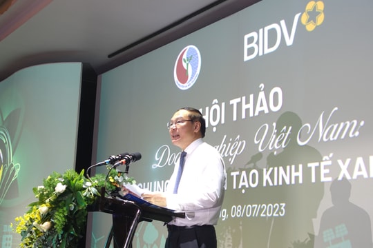 Phát triển nền tài chính xanh, kinh tế xanh bền vững