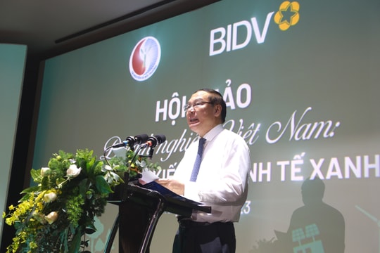 Phát triển nền tài chính xanh, kinh tế xanh bền vững