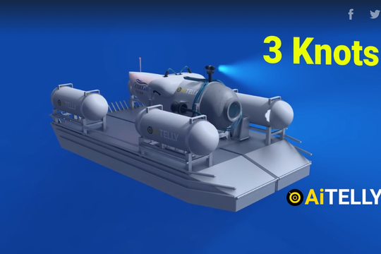 Hơn 12 triệu lượt xem video mô phỏng thảm kịch tàu Titan